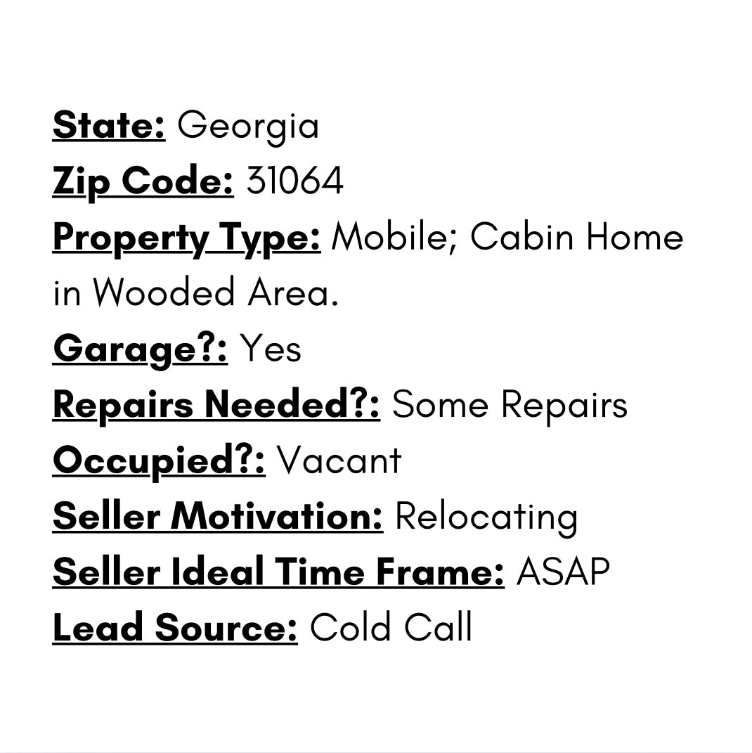 Residential Lead - Georgia